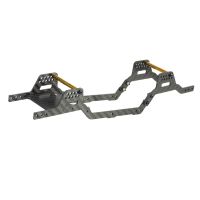 LCG Carbon Fiber Chassis Kit Frame Girder Rail Replacement Accessories for TRX4M 1/18 RC Crawler Car Upgrade Parts Accessories