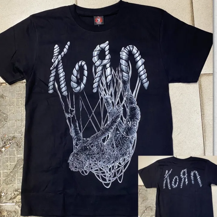 Rock Band Korn Black T Shirt Lazada Ph 2748