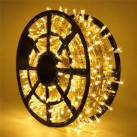 10M-100M Connectabe LED Fairy String Lights Waterproof Lighting Lamp For Outdoor Party Wedding Christmas Trees Garden Decor
