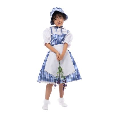 [COD] 2020 new party play costume Dorothy little womens dress peasant fresh field style stage