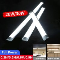 Full Set Led Kitchen Light Under Cabinet Lights 10W 20W 220V 110V LED Tube Bar Wall Lamp For Kitchen Closet Bedroom 1.8M EU Plug Ceiling Lights