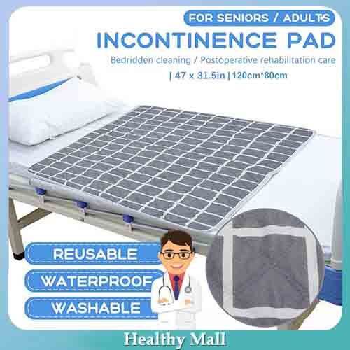 Underpad for Adults Disposable Washable Waterproof Incontinence Bed Pad