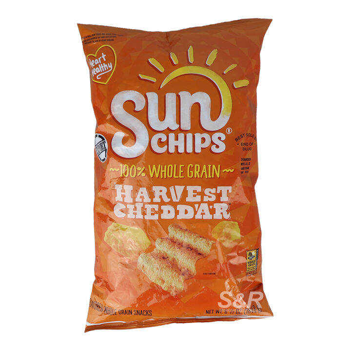 Sun Chips Whole Grain Harvest Cheddar 184g Lazada PH
