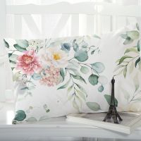 【CW】☎  1pc case Pillowcase covers decorative for home Print  Rustic flower white