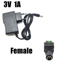 Power Adapter DC 3V 1A AC 100-240V Converter With Female Power Supply Charger EU US Plug For 3 Volt Device