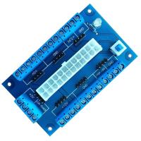 【ยืดหยุ่น】ใหม่ออกแบบ PC 24/20Pin ATX-DC แหล่งจ่ายไฟ Breakout Board โมดูลอะแดปเตอร์ Переходник DIY อุปกรณ์เสริม PC โมดูลทนทาน2020