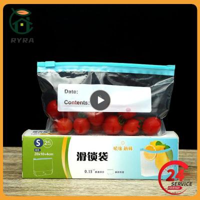 1~10PCS Zipper Save Convenient Save Space Sealed Storage Bag Food Preservation Sealable Bag Thick Durable Food Storage Dispensers