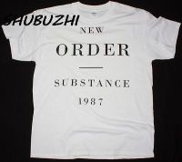 NEW ORDER SUBSTANCE 1987 Men t shirt cotton 100% tees and tops homme pattern tee shirt hip-hop fashion style o-neck short sleeve