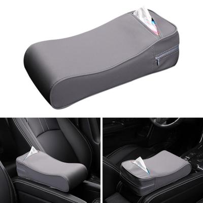 Car Armrest Mat Useful Car Armrest Box Mat Non-slip Car Hand Pad Car Memory Foam Paper Towel Pump Pad for Elbow