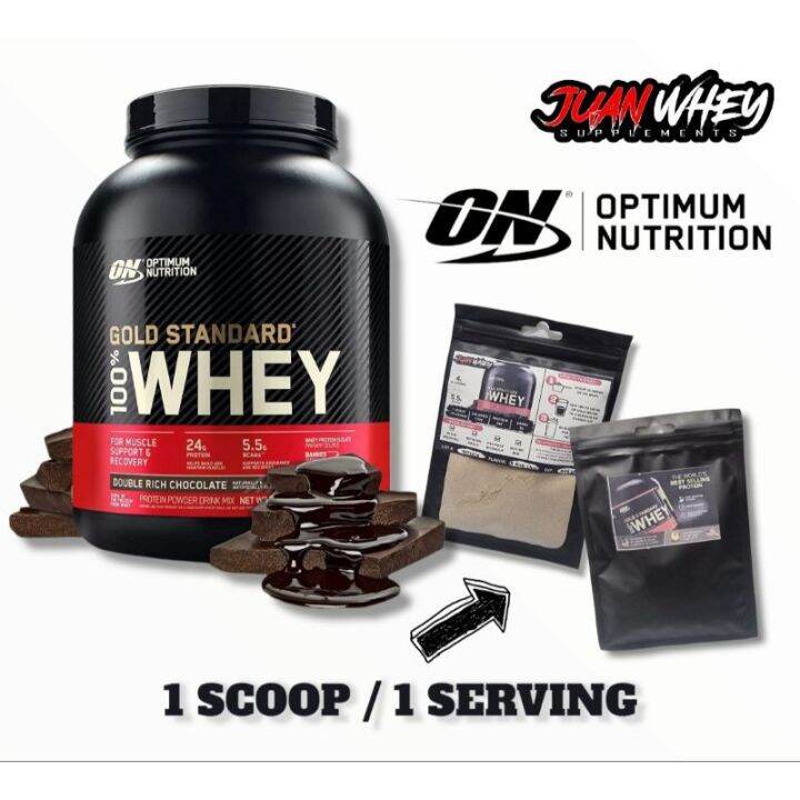 OPTIMUM NUTRITION GOLD STANDARD 100 WHEY 1 SCOOP PROTEIN POWDER