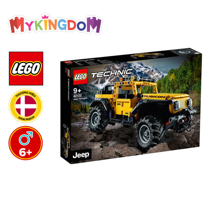 Đồ Chơi LEGO TECHNIC Xe Địa Hình Jeep Wrangler 42122 