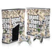 MQ สำหรับ Xbox สติ๊กเกอร์สำหรับเกมคอนโซลเกม GTA5ผิวสติ๊กเกอร์ไวนิลติดรถยนต์เพรียวบาง360กรอบและที่คลุมขายส่ง