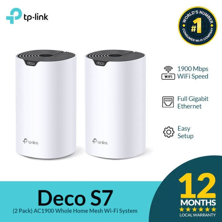 TP-Link Deco S7 AC1900 Whole Home Mesh Wi-Fi System | Lazada PH