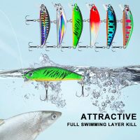 Luya Bait Micro-five Eye 3d Eyes Fishing Bait Trembling Sink 6 Colors Bionic Bait Submerged .5cm/6.7g Fishing Lures Mino 1pcsLures Baits