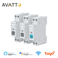 LIG Avattuya WiFi ZigBee เบรกเกอร์สมาร์ทที่มีการวัดพลังงาน1P 63A รางดินทำงานกับชีวิตสมาร์ท Alexa Google Home