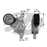 ลูกรอกสายพานหน้าเครื่อง BMW R56 R57 R58 R59 2009- CLUBMAN R55 COUNTRYMAN R60 2010- PACEMAN R61 2012- N47 GATES