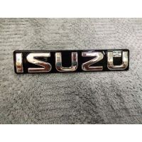 โลโก้ ISUZU ติดกระจังหน้า ชุปโครเมี่ยม ตัวเล็ก