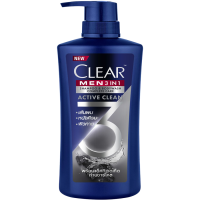 LeeMart แชมพู ครีมอาบน้ำ เคลียร์ CLEAR 435ML ยาสระผม เคลีย แชมพูสระผม อาบ สระ เครีย แชมพูขจัดรังแค สูตร 3IN1 สีดำ ขนาด 435 มล.