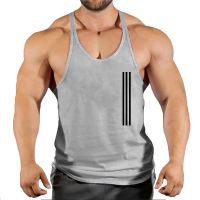 Mens tank tops shirt gym tank top fitness clothing vest sleeveless cotton man canotte bodybuilding ropa hombre man clothes wear