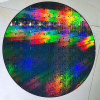 12 inch CPU Wafer Silicon Science Technology Pendulum Piece Birthday Gift Photoetching Circuit Chip Semiconductor Silicon Wafer