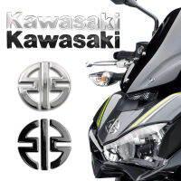 สติกเกอร์3D สติกเกอร์ติดมอเตอร์ไซค์ KAWASAKI สำหรับโครงสร้างนอกกระจกหน้ารถอุปกรณ์ตกแต่งรถจักรยานยนต์สี Helemt สะท้อนแสงสำหรับ H2นินจา250 400 9001000 800