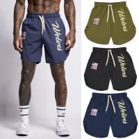 COD SDFERTREWWE Men Quick Drying Sports Beach Shorts Drawstring Shorts with Pocket Seluar Pendek Lelaki