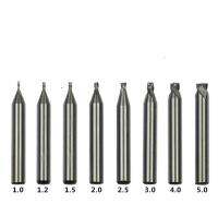 【✱2023 HOT✱】 guofengge Hss 2.5มม. กุญแจที่ตัดปลายหมุนอุปกรณ์ช่างกุญแจบิตเจาะเหล็ก5ชิ้น/ล็อต