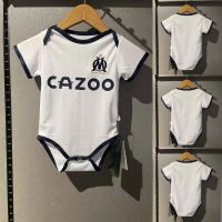 shot goods High Quality 2022 2023 Home Baby Romper Jersey Football Jersey Boys Girls Soccer Clothing Newborn Bodysuits Shirt