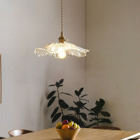 「Good Quality」Lotus Leaf Ceiling Lamp Japanese Chandelier Nordic Simple Bar Table Lamp Quality Coffee Shop Homestay Romantic Chandelier