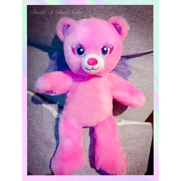 ตุ๊กตาหมี-แฟรี่สีชมพู-บิ้วอะแบร์แฟรี่-pink-fairy-bear-รุ่นหายากสินค้าปีเก่าเลิกผลิต