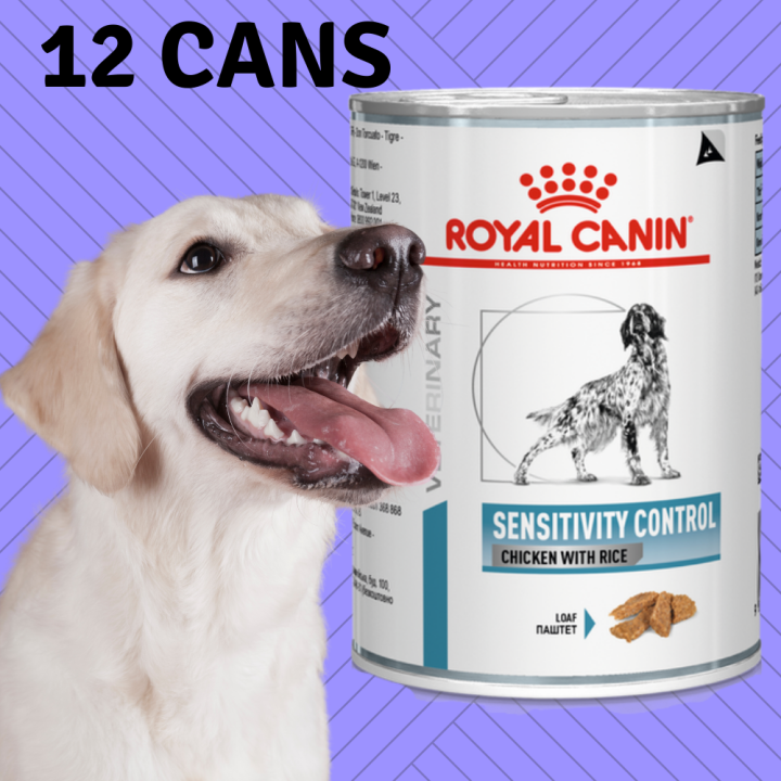 Royal Canin Sensitivity Control Dog Duck & Rice Can 420gm X 12 can Lazada