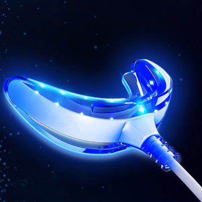 3in1ฟันไวท์เทนนิ่งโคมไฟ16ไฟแบบพกพา USB ชาร์จแสงสีฟ้าช่องปาก
