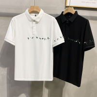 ผู้ชายฤดูร้อน polo เสื้อเชิ้ตผู้ชายแบบใหม่ธุรกิจลำลอง T เสื้อคอปกแขนสั้นเสื้อปักอินเทรนด์เสื้อยืด