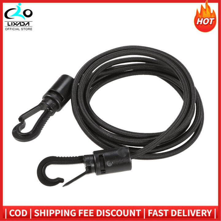 1.5M 4MM Kayak Canoe Elastic Bungee Cord Shock Cord Hook Tie Down Rope Lazada PH