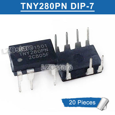 จุ่ม TNY280PN 20ชิ้น-7 TNY280P ชิป TNY 280 PN การจัดการพลังงานของแท้ใหม่