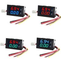 ‘；。、】= High Quality DC 100V 10A Voltmeter Ammeter Blue + Red LED Amp Dual Digital Volt Meter Gauge