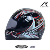 หมวกกันน็อค Avex  Xr Z14 สีดำ