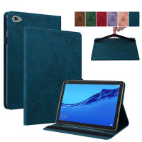 เคสสำหรับ Huawei MediaPad M5 Lite 10,เคสแท็บเล็ตขาตั้งแบบพับได้ผีเสื้อนูน BAH2-L09 BAH2-W09 BAH2-W19 10.1นิ้ว3D