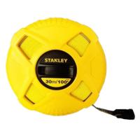 STANLEY เทปวัดที่สายไฟเบอร์กลาส 30 เมตร (100ฟุต) รุ่น 34-262