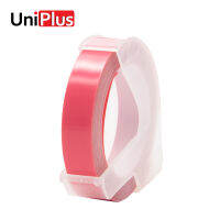 【Popular】 【HOT】 UniPlus Dymo ลายนูน3D เทปติดฉลาก9มม.สีชมพูสำหรับ1610 12965 1880 1540 Motex E101เครื่องพิมพ์ฉลาก DIY เครื่องพิมพ์ฉลาก