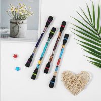 1pc Creative Erasable Gel Pen 0.5mm Funny Rotating Pen Spinning Gaming Pens for Students Writing Toys Kawaii Stationery Pen