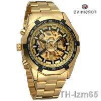 ⌚ Forsining Fusini 340 Swiss Mens Fashion Gold Casual Automatic Mechanical Watch