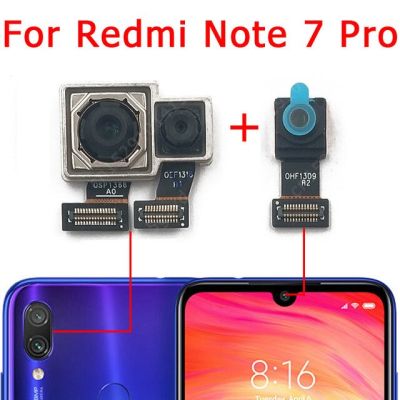 【⊕Good quality⊕】 anlei3 กล้องด้านหลังด้านหน้าและด้านหลังสำหรับโมดูลกล้องหันหน้าหลัก Xiaomi Redmi Note 7 Pro สายเคเบิลงอได้อะไหล่