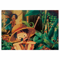 【A071】Pirate King H Retro Character Kraft Paper Poster Bar Cafe Decoration