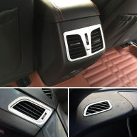 Auto ABS Rear Front Air Condition Vent Outlet Cover Trim Stickers Frame For Hyundai Sonata 9Th 2015-2017 Car Accessories Decor