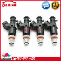 4pcslot 16450-RAA-A01 Car Fuel Injectors Nozzle For 2003-2007 Honda Accord 2.4L 16450RAA A01 16450-PPA-A01 842-1228