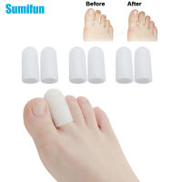 【YY】6Pcs Toe tube Corns Cap Protector Toe Pain Relief Blisters Separator Tube Foot Gel Bunion Finger Protector Massager Health Care