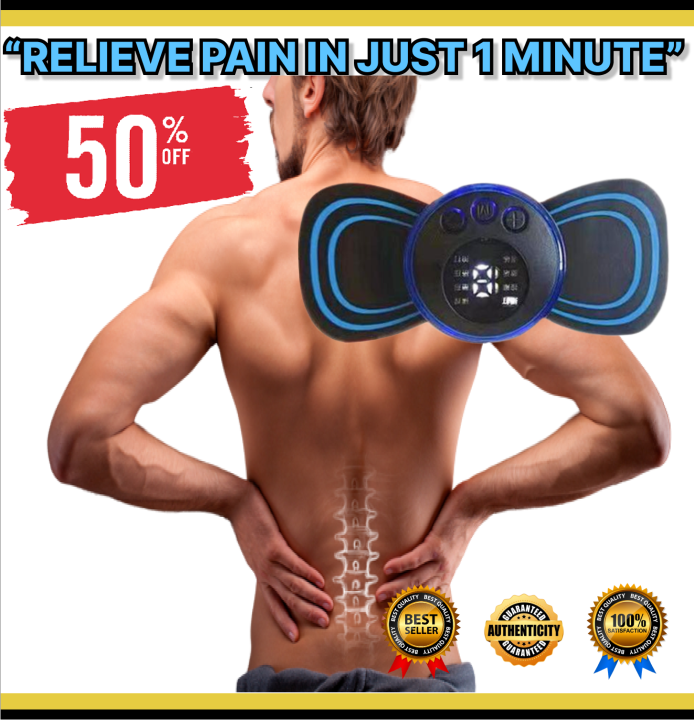 Portable Mini Electric Neck Back Body Massager Cervical Massage