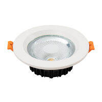 โคมไฟเพดานแบบฝัง5W 7W 12W 18W 24W โคมดาวน์ไลท์ LED COB แบบหล่อ *