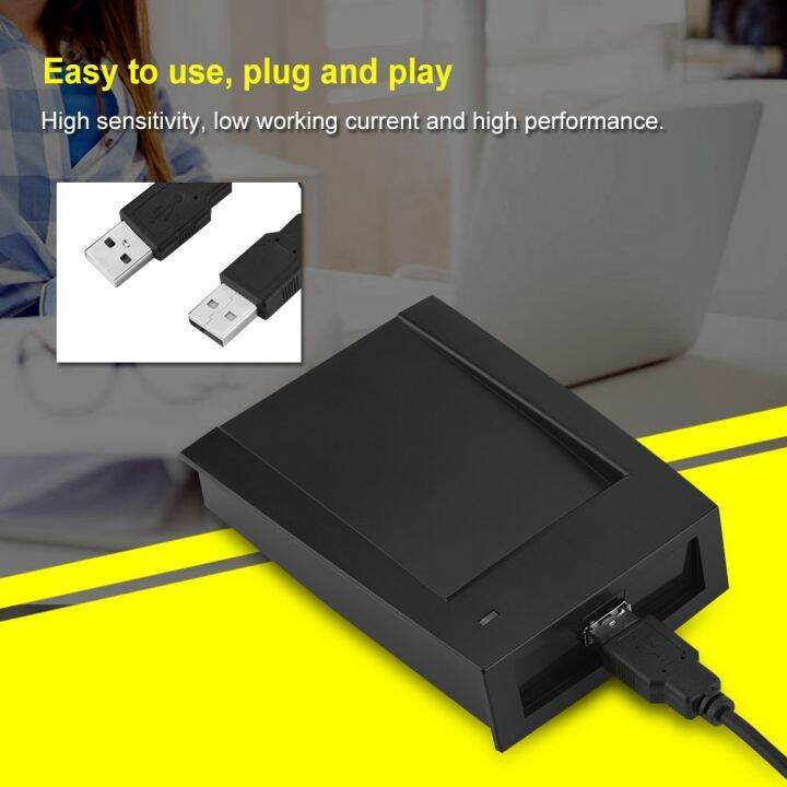 RFID Reader 125KHz High Sensitivity ID Card Reader Security Plug and ...